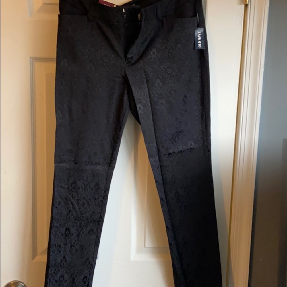 🔶FINAL SALE🔶Old navy stretch brocade diva pants